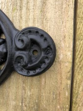 Lüftungsgitter, Kamingitter, Gusseisen schwarz
