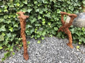 Pièces latérales lourdes en fonte massive, banc de jardin, table de jardin