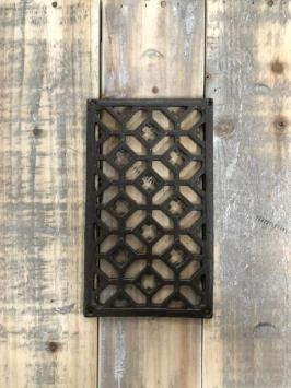 Garde-boue, grille d'aération, en fer, S