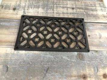 Garde-boue, grille d'aération, en fer, S