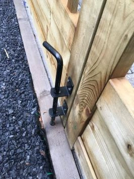 Gartentor Holz, Gartentor komplett, Bogentor 3 Meter