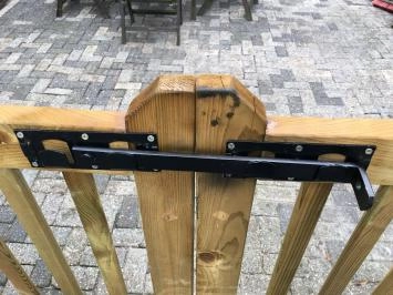 Gartentor Holz, Gartentor komplett, Bogentor 3 Meter