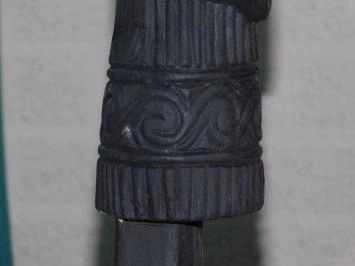 Statue Asmat sculptée à la main - 3/4 - Tibal Art Wood