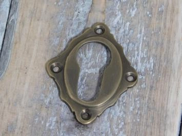 Rosette, figurines de château PZ, patine laiton