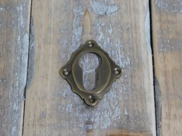 Rosette, figurines de château PZ, patine laiton