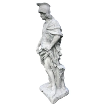 Achilles - Steinstatue - 147 cm - klassisch - im Detail