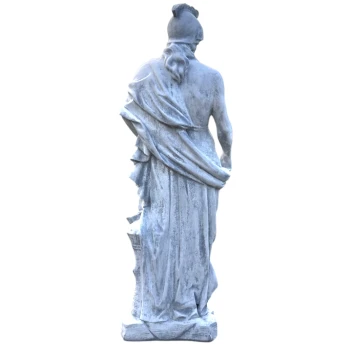 Statue en pierre d’Achille – 147 cm – force héroïque classique.
