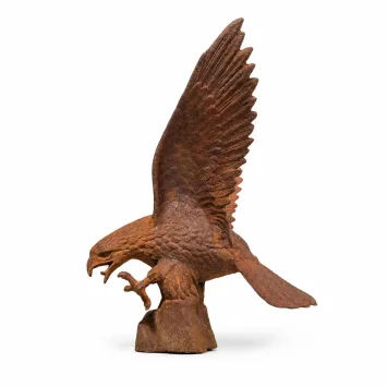 Adelaar - gietijzeren beeld - 64 cm - gedetailleerd