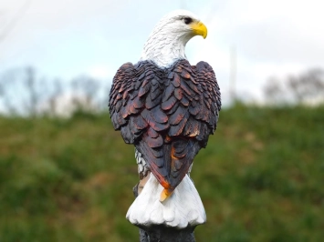 Aigle - statue en polystone - 105 cm - en couleur et en détail