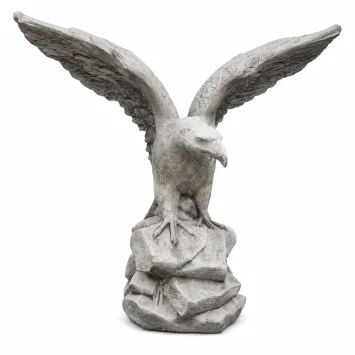 Adelaar - stenen dierenbeeld - 100 x 110 cm - klassiek