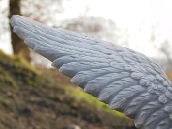 Adler - auf Sockel - Steinstatue - 130 cm - klassisch