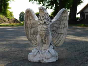 Aigle - statue en pierre - 55 cm - statue détaillée