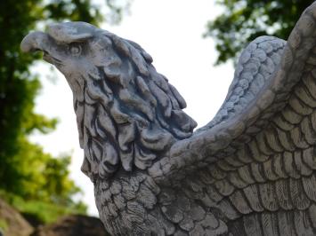 Aigle - statue en pierre - 55 cm - statue détaillée