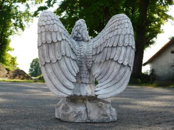 Aigle - statue en pierre - 55 cm - statue détaillée
