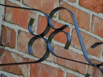 Schild Schwarz -Ladenschild- 75 cm - Oval - Eisen