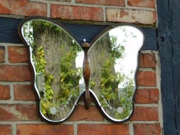Miroir ancien Papillon - Bois - Pièce unique