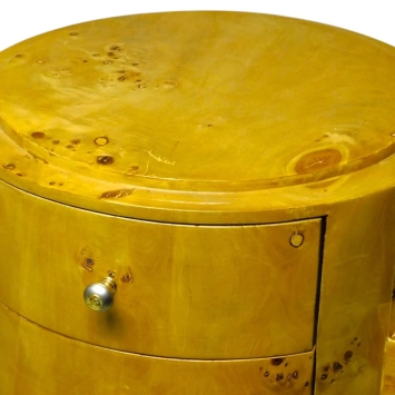 Meuble Art Déco vintage – bois – 77 cm – avec tiroirs