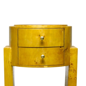 Meuble Art Déco vintage – bois – 77 cm – avec tiroirs