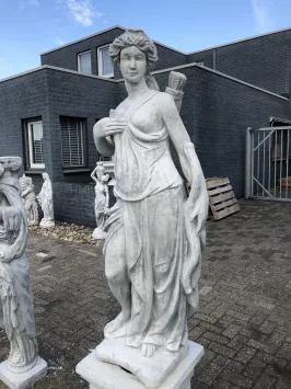 Artemis tuinbeeld – Steen – 143 cm – Griekse godin