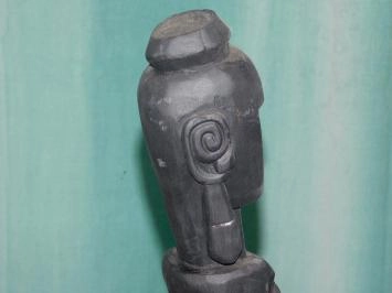 Statue Asmat sculptée à la main - 4/4 - Tibal Art Wood