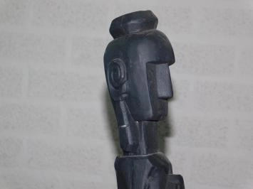 Statue Asmat sculptée à la main - 4/4 - Tibal Art Wood