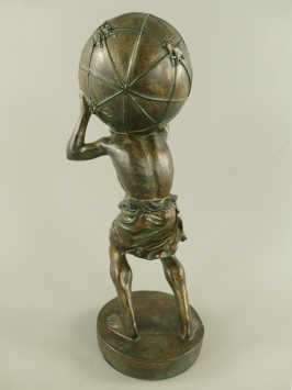 Atlas – statue en polystone – 42 cm – décoration classique