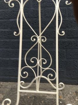 PANNEAU DE BIENVENUE Silhouette Héron En Fer Forgé Petite Plaque Extérieure Décoration Maison