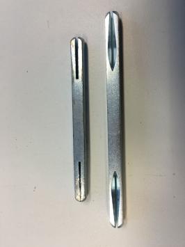 Dornenstift - 10cm - zur Befestigung des Türgriffs - Metall