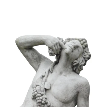 Große Gartenstatue eines griechischen Gottes – Figur Stein