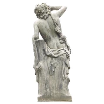 Dionysus - Bacchus - stenen beeld - 140 cm - klassiek