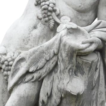 Dionysus - Bacchus - stenen beeld - 140 cm - klassiek