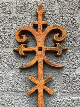 Ancrage de poutre - Finition rustique - Ancrage de mur transversal