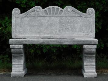 Banc de jardin en pierre - 120 cm - Décoration de jardin classique