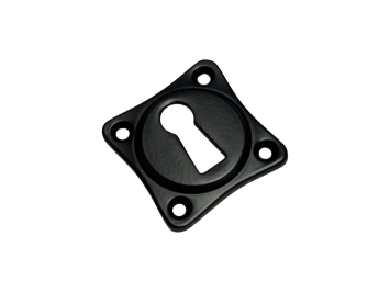 BB-Rosette für Schlösser – schwarze Schlüsselplatten – Gusseisen