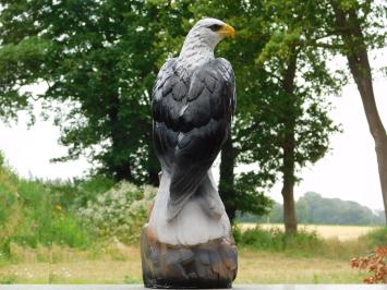 Aigle décoratif en polystone aux détails réalistes