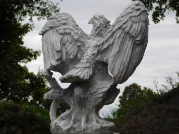 Aigle – 57 x 54 cm – statue en pierre – décoration détaillée