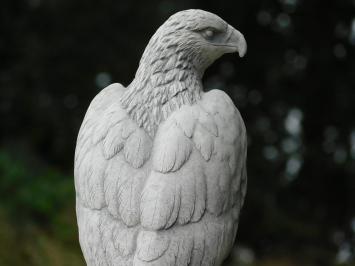 Adler aus Stein – Gartenfigur – 50 cm – Steinguss