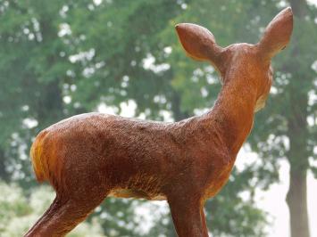 Tuinbeeld babyhert van polystone – natuurgetrouw beeld
