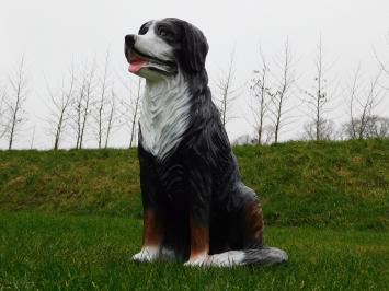 Berner sennenhond - polystone beeld - 80 cm - in kleur