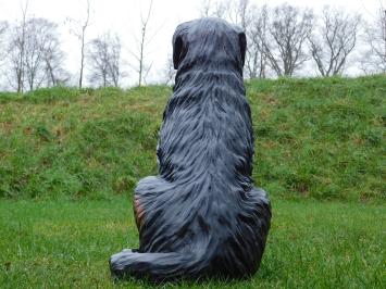 Berner sennenhond - polystone beeld - 80 cm - in kleur