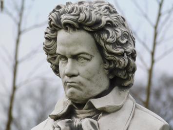 Beethoven buste - stenen beeld - 53 cm - klassieke decoratie