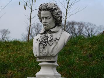 Beethoven buste - stenen beeld - 53 cm - klassieke decoratie