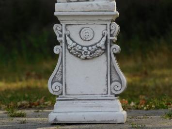 David sur un piédestal – 88 cm – statue en pierre – design classique