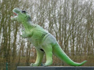 Dinosaurier - Polystone Statue - 40 cm - in Farbe - Dekoration