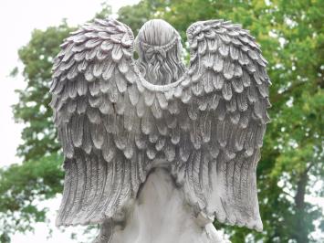 Skulptur „Betender Engel“ – 43 cm – Polystone