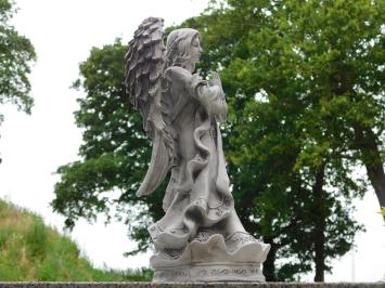 Skulptur „Betender Engel“ – 43 cm – Polystone