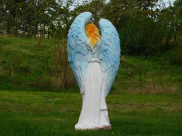 Engelsstatue in Farbe - 80 cm - Polystone