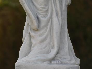 Gartenfigur „Engel mit Flügeln“ – 80 cm – Stein