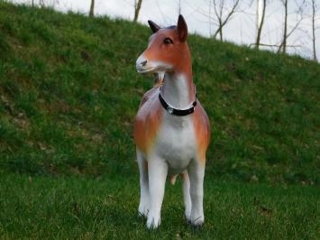 Chèvre - statue en polystone - 55 cm - en couleur et en détail