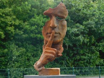 Statue The Whisperer XL – 58 cm – fonte – rustique